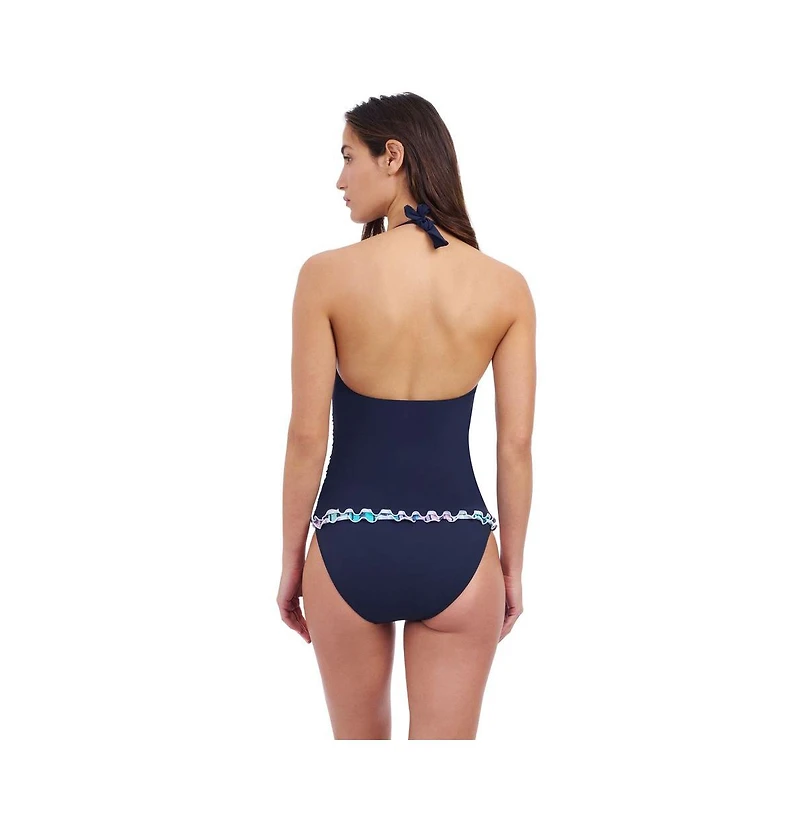 Profile by Gottex Women's Harmony Tricolore Halter Tankini