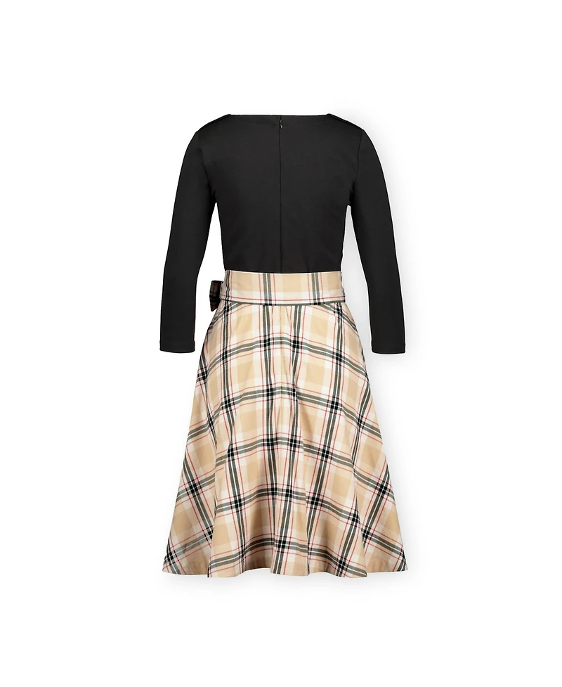 Hope & Henry Women's French Skater Dress