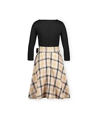 Hope & Henry Women's French Skater Dress