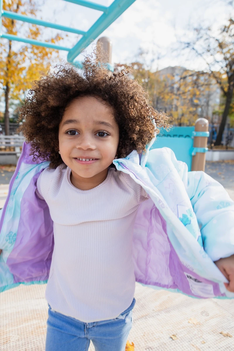 L.o.l. Surprise! Girls Zip Up Winter Coat Puffer Jacket