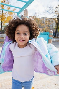 L.o.l. Surprise! Girls Zip Up Winter Coat Puffer Jacket