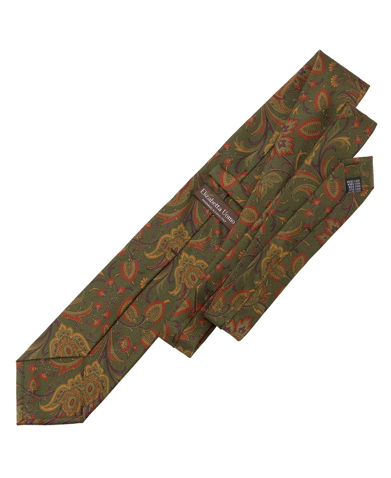 Borromeo - Printed Silk Tie for Men