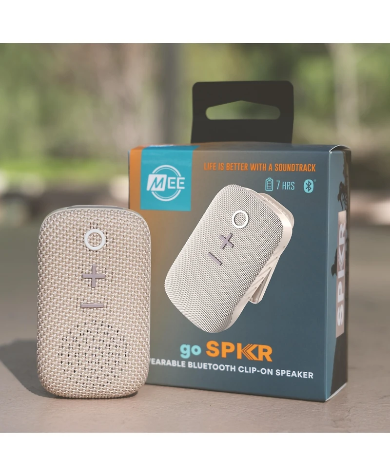 Mee audio goSPKR Wearable Clip-On Wireless Speaker & Speakerphone