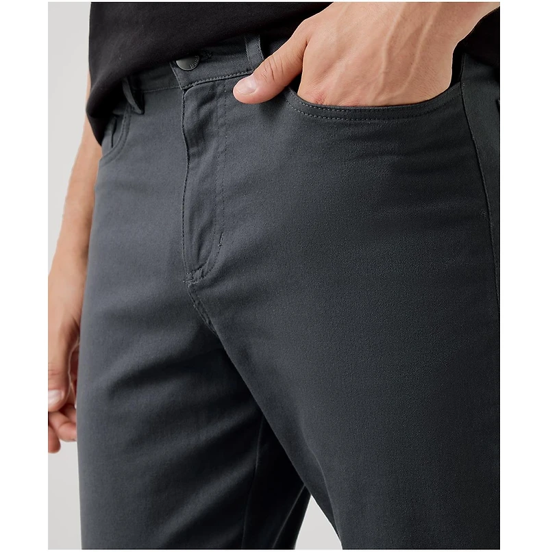 Pact Men's Organic Cotton Stretch Twill Denim 5-Pocket Pant - 34" Inseam