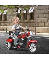 3 Wheel Kids Ride On Motorcycle 6V Battery Powered Electric Toy