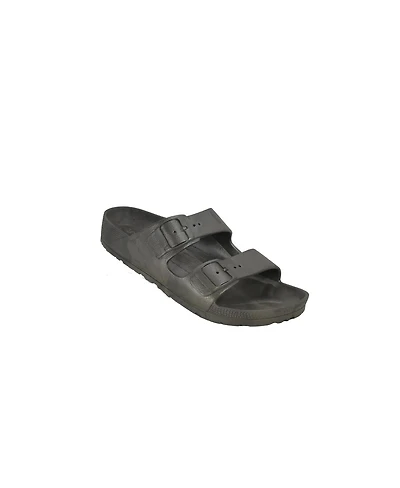 Tecs Men's Two Band Sandals Gray