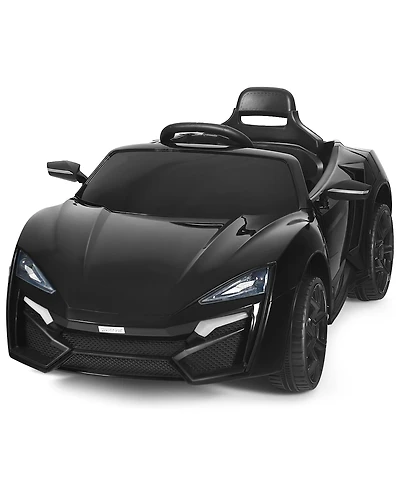 12V Kids Ride On Car 2.4G Rc Electric Vehicle w/ Lights MP3 Openable Doors