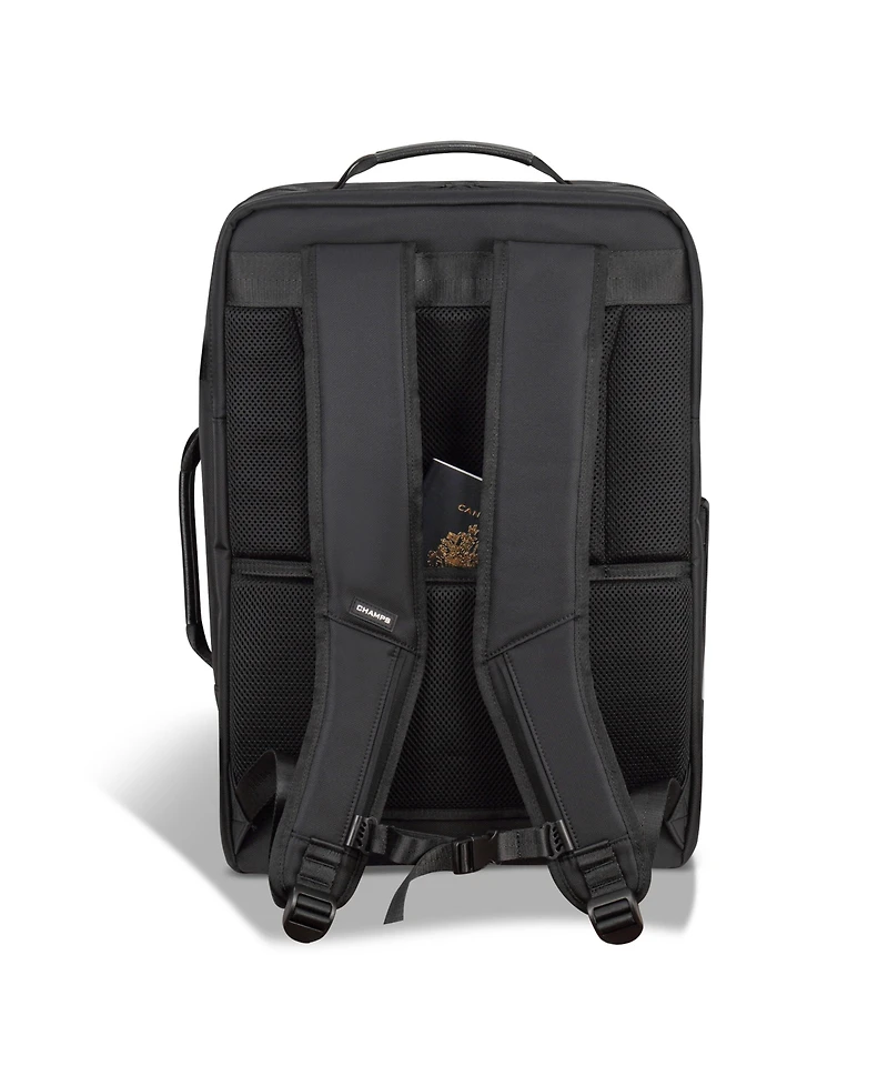 Champs Onyx Collection - Carry-On Backpack with Usb Port