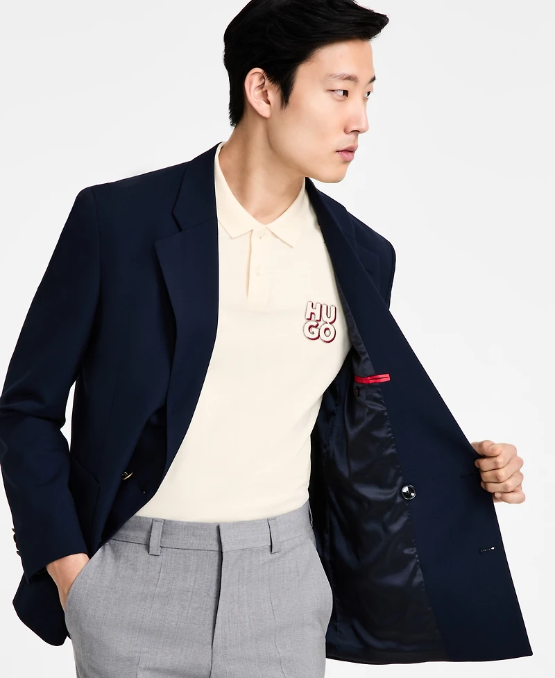Hugo by Boss Men's Modern-Fit Wool Blend Sport Coat
