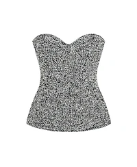 Nocturne Women's Strapless Sweetheart Neck Top