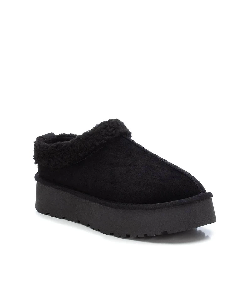 Women's Platform Suede Clog Slippers By Xti
