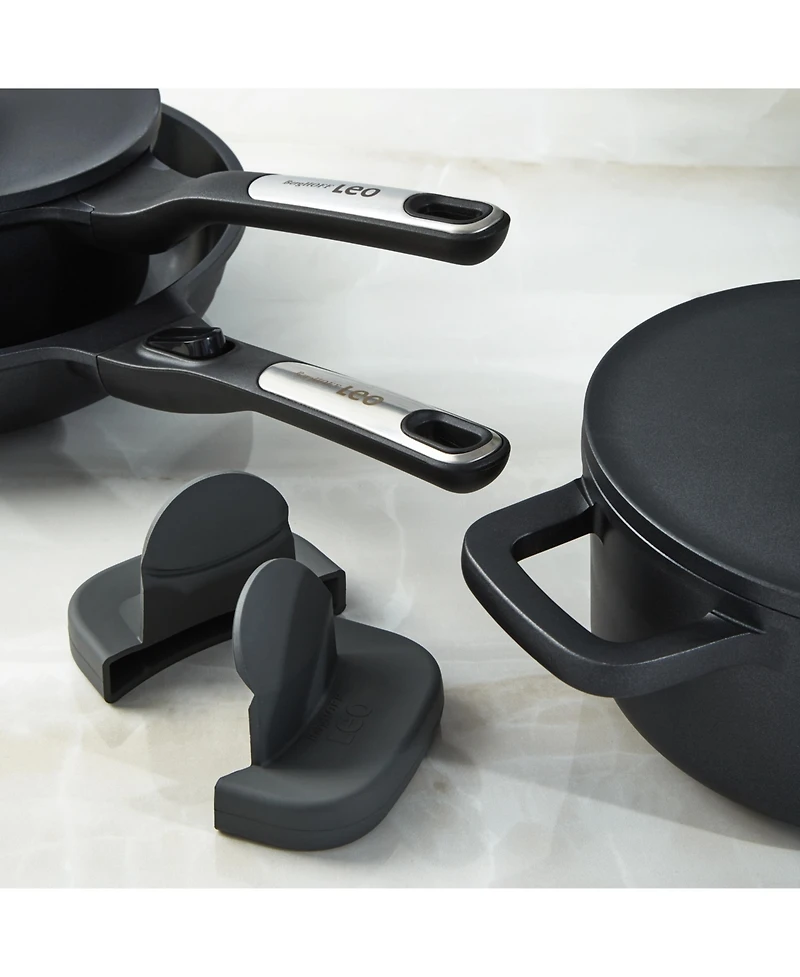 BergHOFF Leo Phantom 5pc Nonstick Ceramic Cookware Set, Recycled