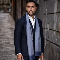 Pasquino - Silk Scarf for Men