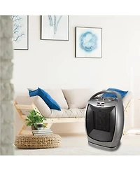 Optimus H-7247 Portable Oscillating Ceramic Heater with Thermostat