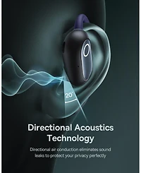 Baseus True Wireless Earbuds Bluetooth 5.3 Open Ear Headphones Sport Earphones,Eli Fit White