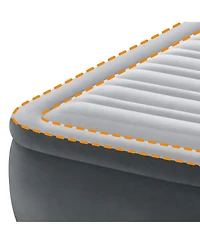 Intex PremAire I Fiber-Tech Elevated Air Mattress Bed with Built-In Pump