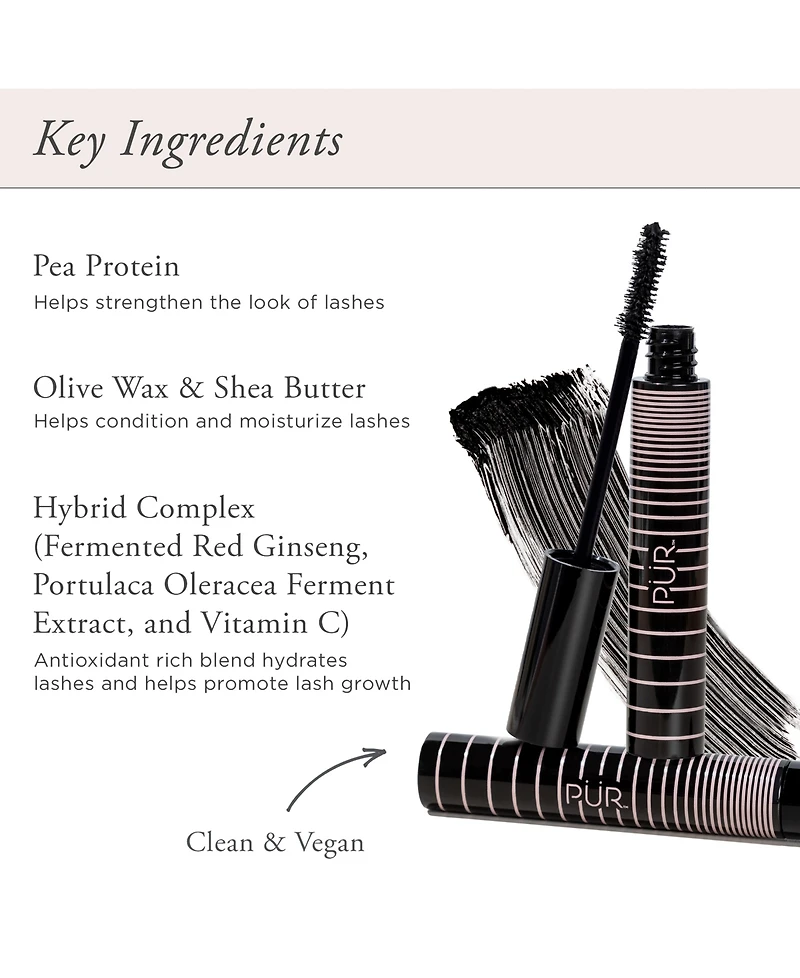 Bio Charged Plant-Powered Volumizing Mascara, 0.42 fl oz