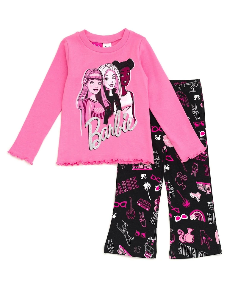 Barbie Toddler Girls T-Shirt and Pants to