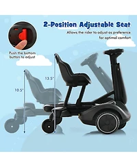 6V Kids Ride On Drift Car Electric Drifting Go Kart for Kids with 360° Spin