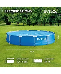 Intex 28210EH 12 Foot x 30 Inch Above Ground Swimming Pool (Pump Not Included)
