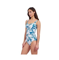 Profile by Gottex Women's Malaya D Cup Center Ruched Tankini