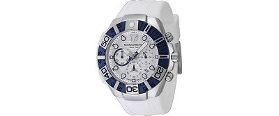 TechnoMarine Men's Tm-523013 Reef Quartz Chronograph White Dial Watch