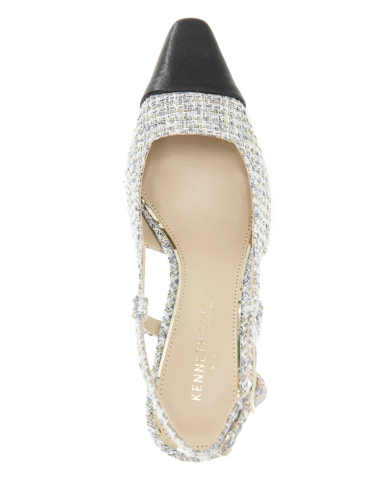 Kenneth Cole New York Women's Martha Toe Cap Pumps