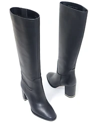 Kenneth Cole New York Women's Yvonne Knee High Block Heel Boots