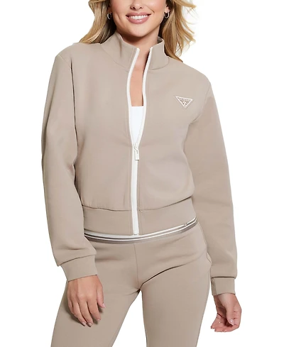 Guess Women's Ann Zip-Front Sweatshirt