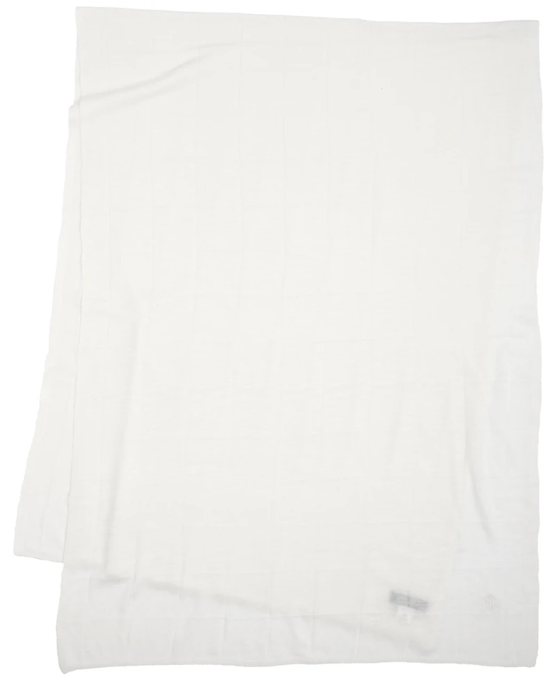 Lauren Ralph Lauren Grid Texture Knit Wrap