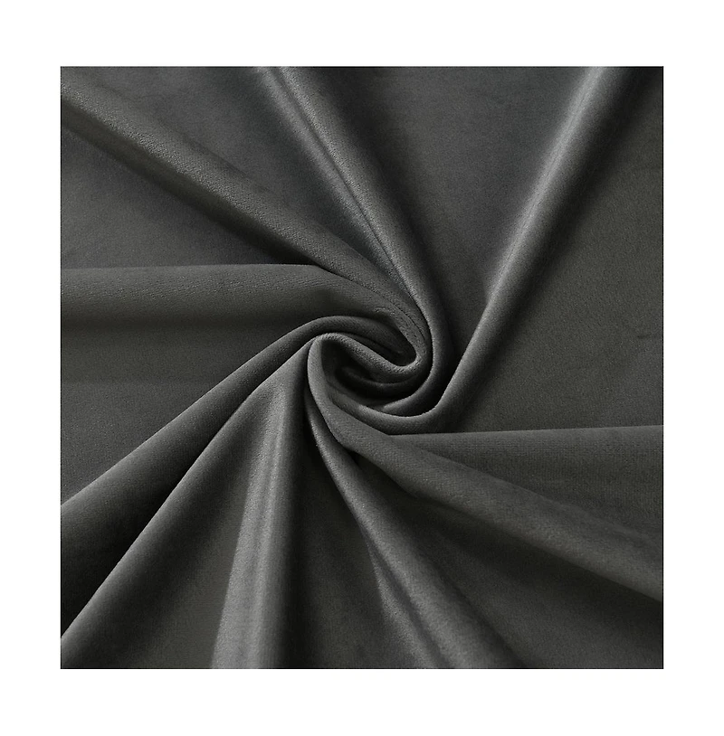 Heavyweight Velvet Curtain Rod Pocket Panels (Set of 2