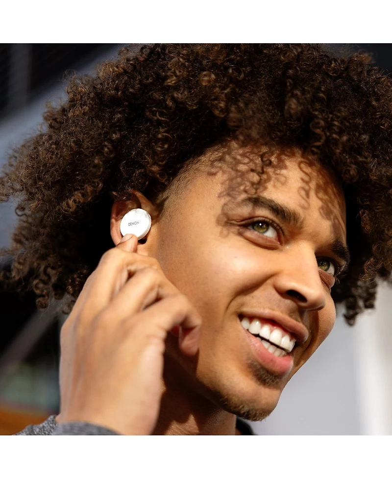 Denon PerL True Wireless Earbuds with Active Noise Cancellation & Adaptive Acoustic Technology