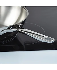 BergHOFF DiNA Helix 2pc Recycled 18/10 Stainless Steel Stir Fry Cookware Set