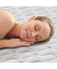 Intex 64487ED Supreme Air Flow Fiber Tech Air Mattress with Built in Pump, Twin