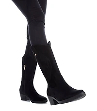 Women's Italian Western Suede Boots By Xti