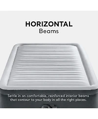 Intex Dura Beam Comfort Plus Airbed Mattress w/ Built-In Pump, Twin Size, 4 Pack