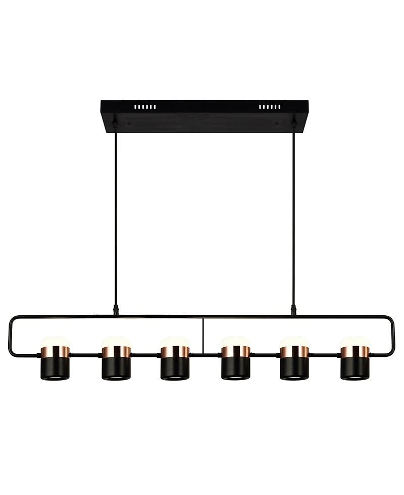 Cwi Lighting 8" Metal Moxie Led Pool Table Light