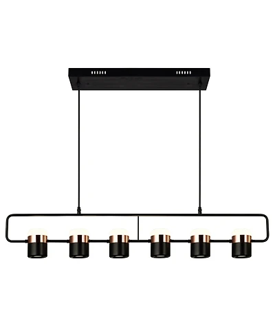 Cwi Lighting 8" Metal Moxie Led Pool Table Light