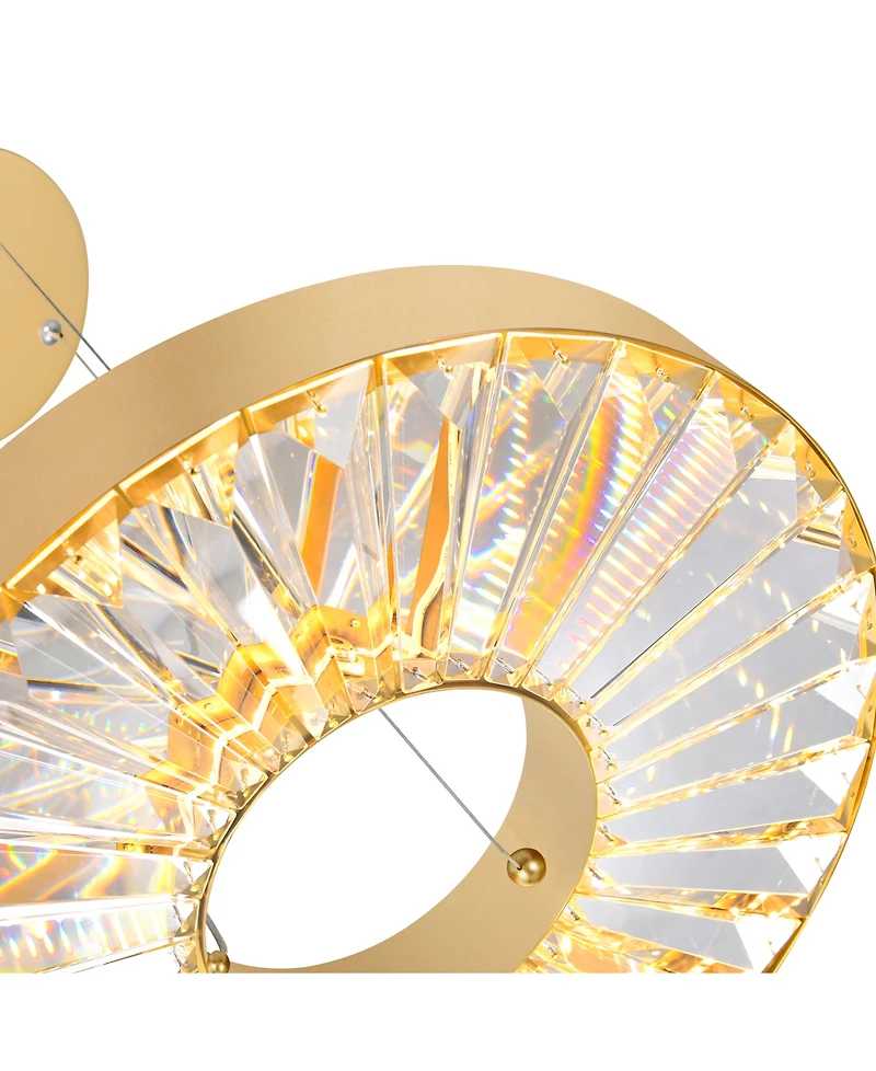 Cwi Lighting 4" Metal Bjoux Led Chandelier
