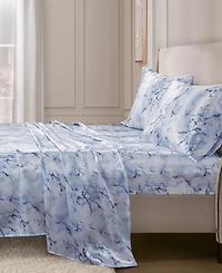 Madison Park Essentials Printed Satin Sheet Set