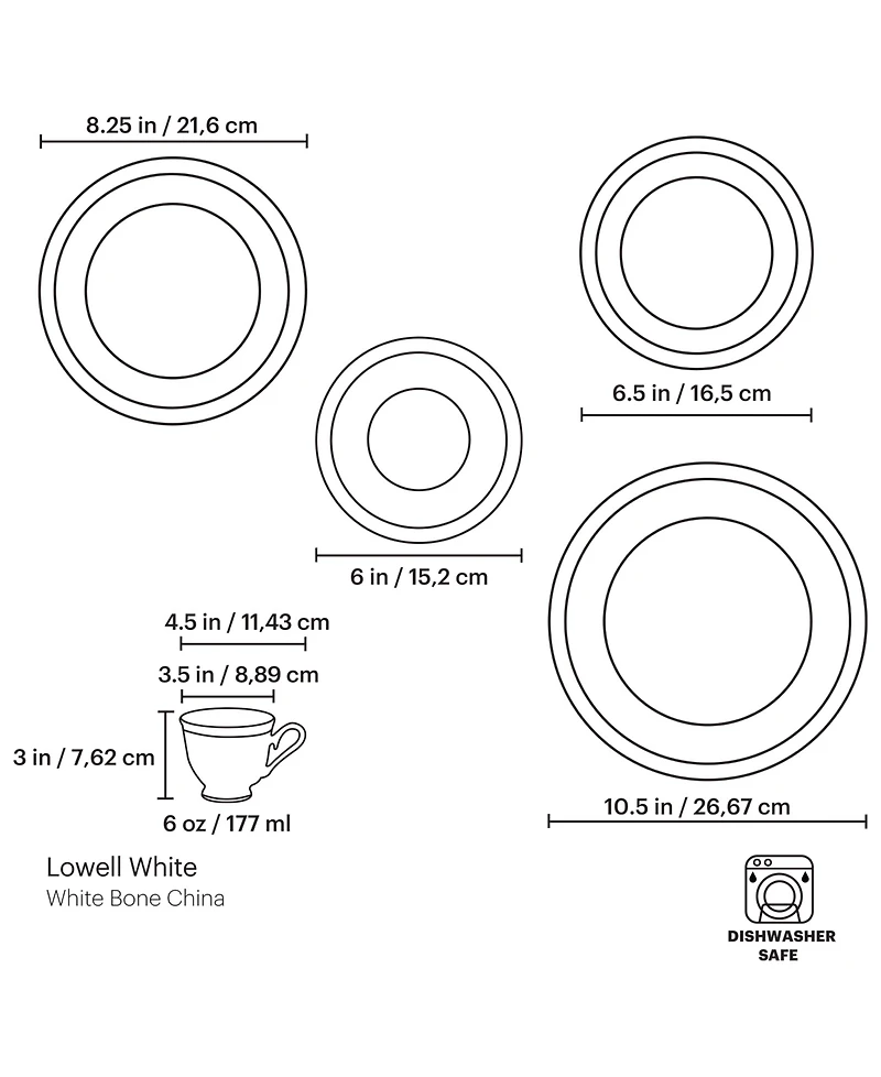 Lenox Lowell 5-Piece Place Setting
