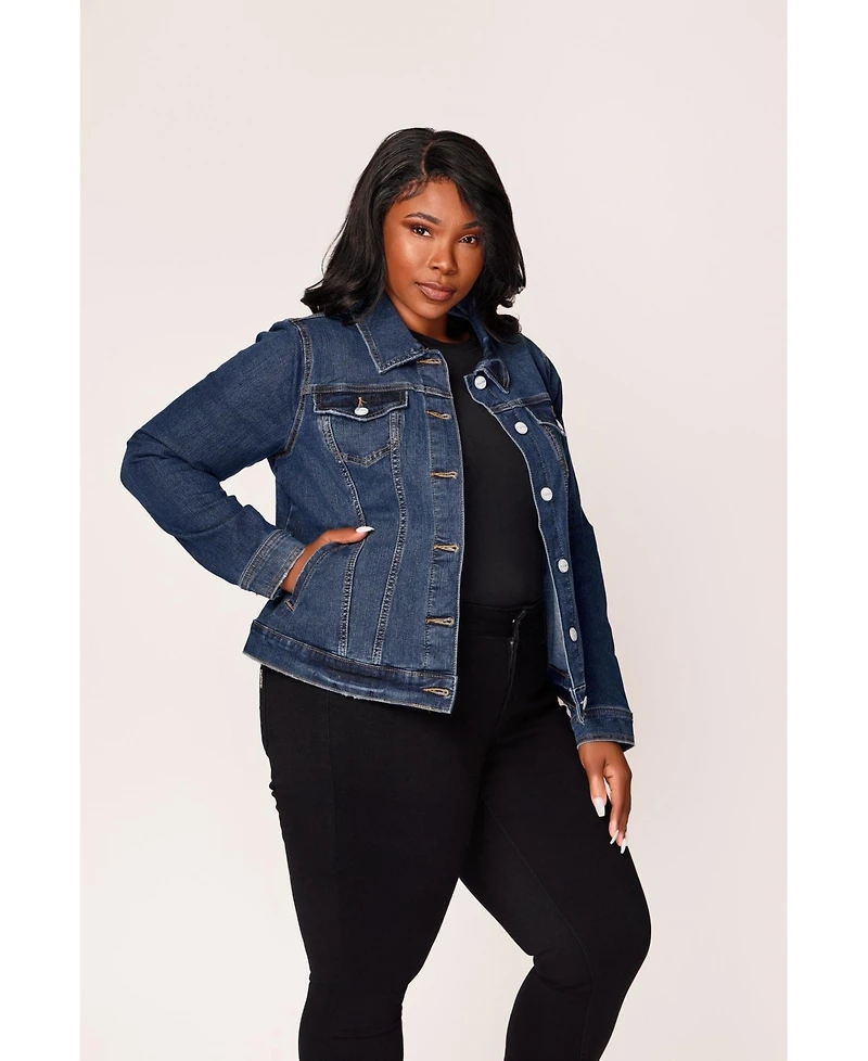 Slink Jeans Women's Denim Jacket 25" Length