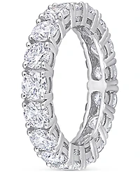 Moissanite All-Around Eternity Band (4 ct. t.w.) in 10k White Gold