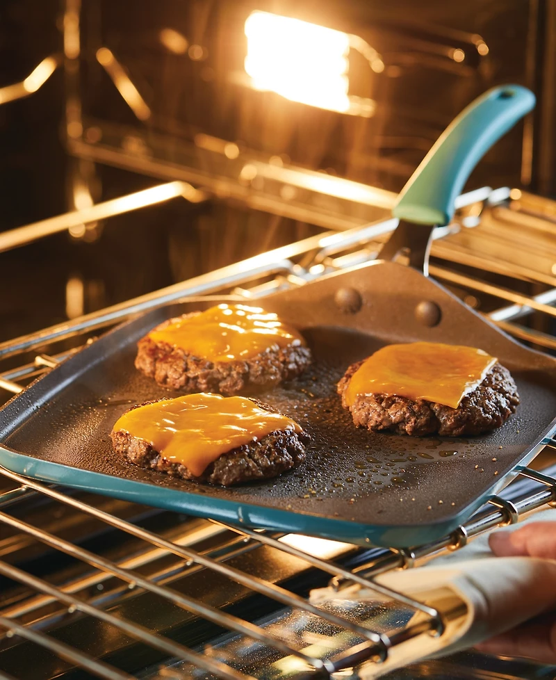 Cook + Create Aluminum 11-Inch Nonstick Griddle Pan, Gray