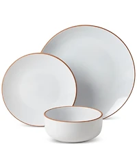 Infuse 12 Pc. Stoneware Dinnerware Set, Service for 4
