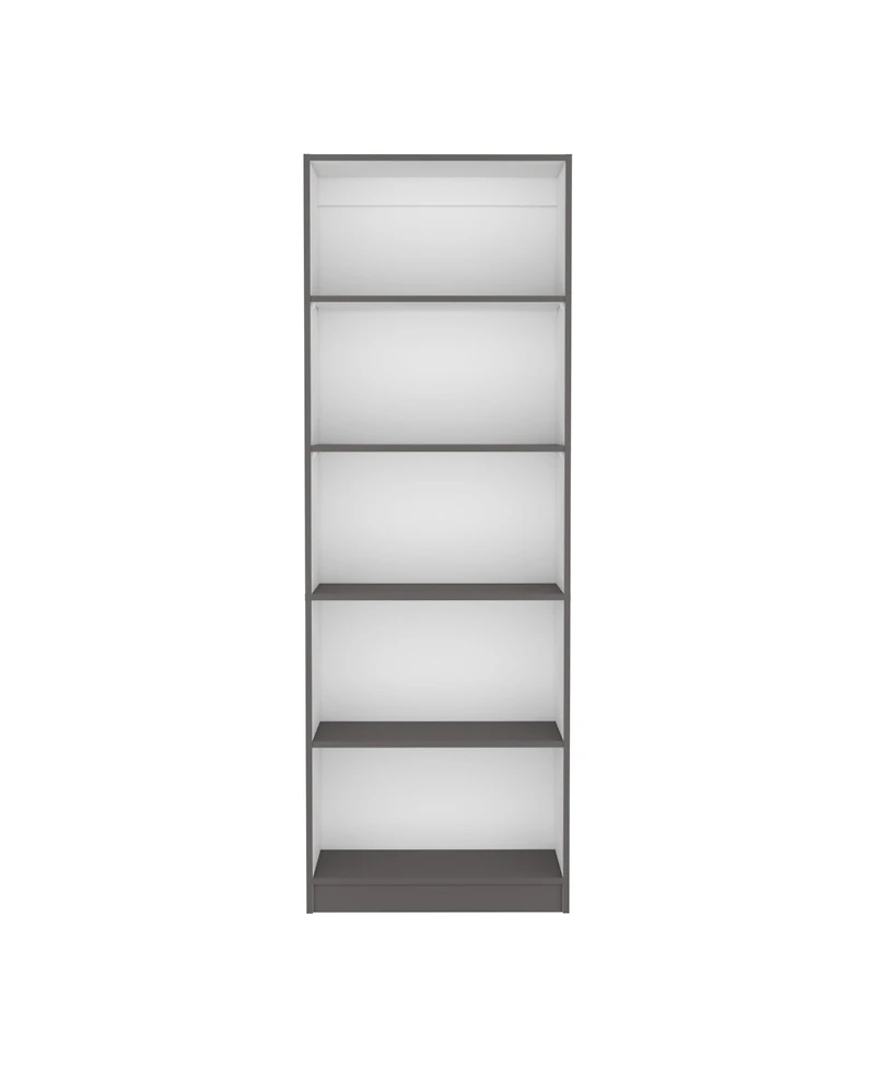 Vinton 4-Tier Bookcase with Modern Storage for Books and Decor