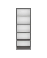 Vinton 4-Tier Bookcase with Modern Storage for Books and Decor