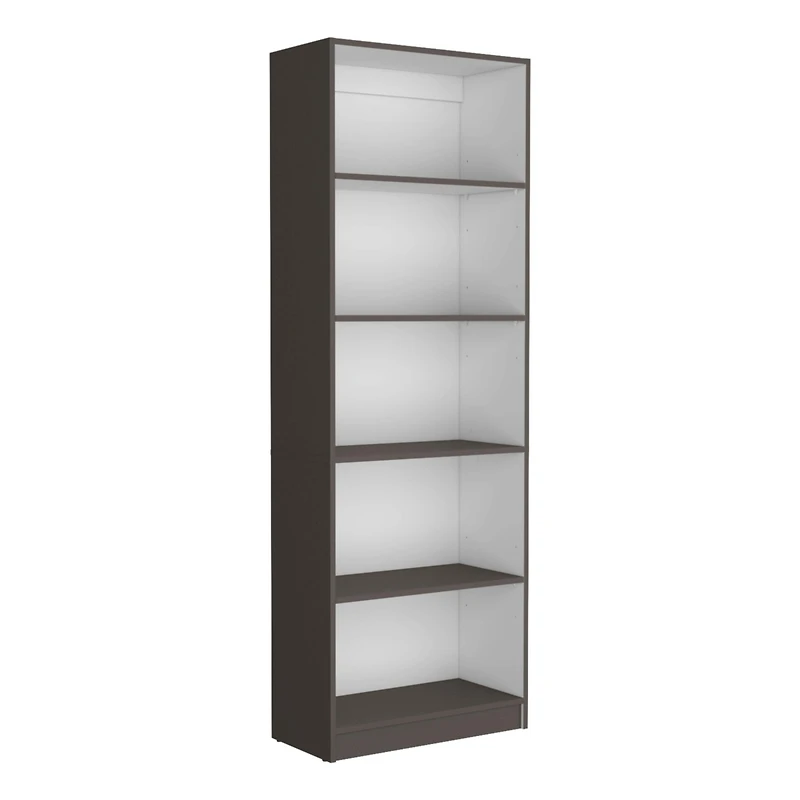 Vinton 4-Tier Bookcase with Modern Storage for Books and Decor