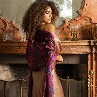 Laura - Silk Scarf/Shawl for Women