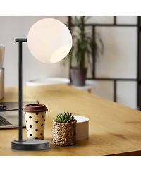 Jonathan Y Charles Contemporary Modern Metal/Marble Led Table Lamp